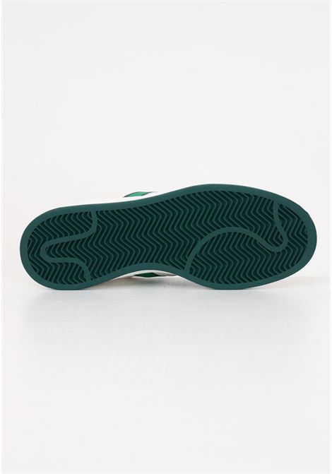 Sneakers CAMPUS 00s in pelle bianche con dettagli verdi da uomo e donna ADIDAS ORIGINALS | IF8762.